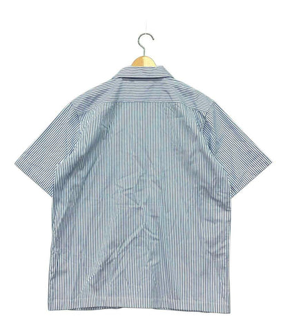 美品 グランド コレクション 半袖ストライプシャツ メンズ SIZE M GRAND COLLECTON