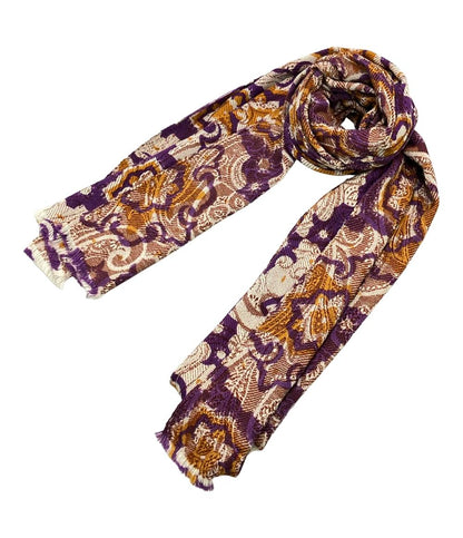 エトロ マフラー 総柄 ウール100% レディース ETRO