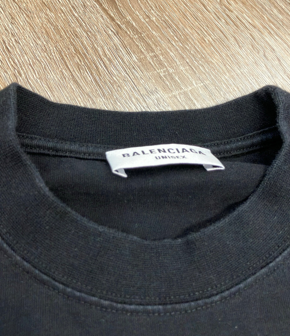 BALENCIAGA 半袖Tシャツ スライムロゴ  21AW 612965 メンズ SIZE S バレンシアガ