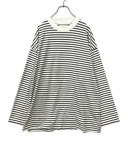 markaware オーバーサイズ ボーダー長袖Tシャツ メンズ SIZE M マーカウェア
