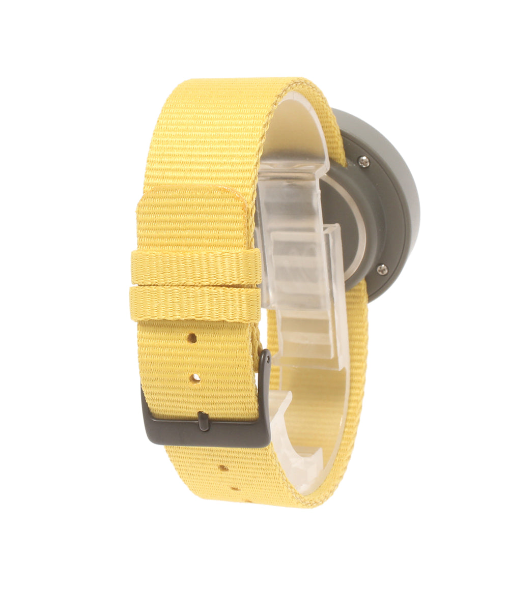 美品 YOT WATCH 腕時計 クオーツ グレー レディース メンズ ヨットウォッチ