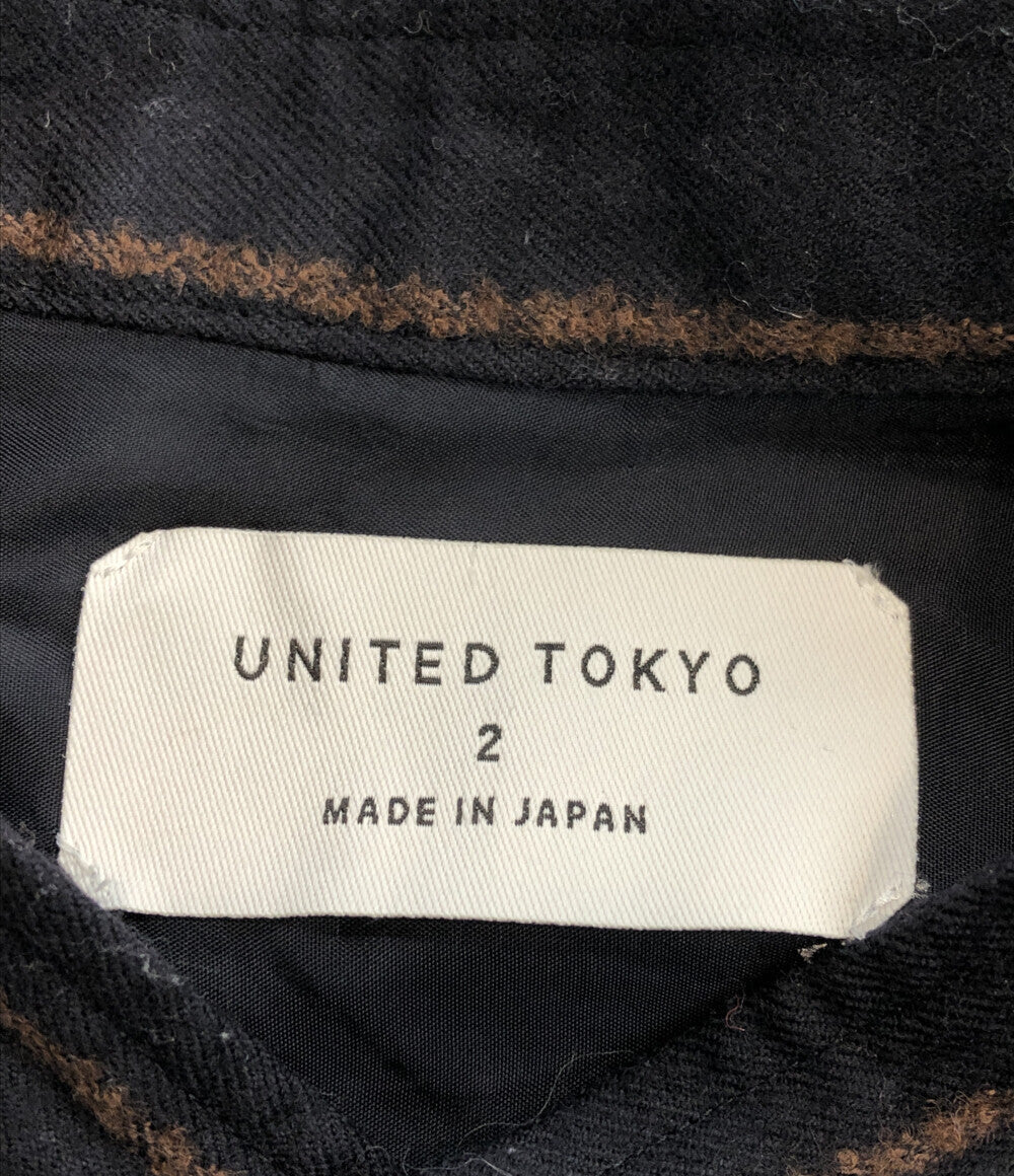 ユナイテッドトウキョウ  長袖シャツ ストライプ柄     132600009 メンズ SIZE 2 (M) UNITED TOKYO