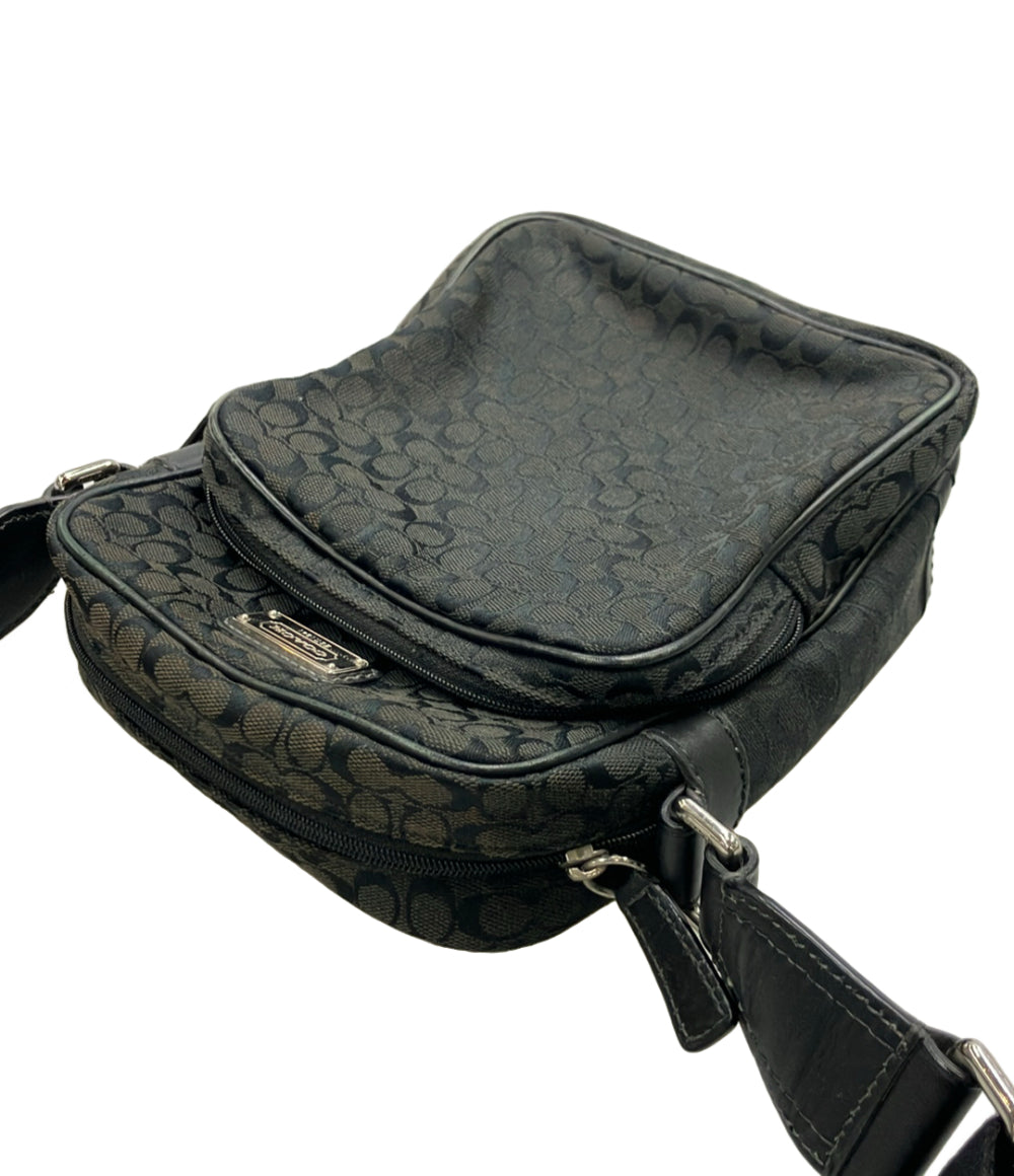COACH ショルダーバッグ 斜め掛け ミニシグネチャー レディース コーチ