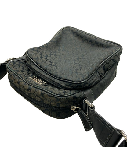 COACH ショルダーバッグ 斜め掛け ミニシグネチャー レディース コーチ