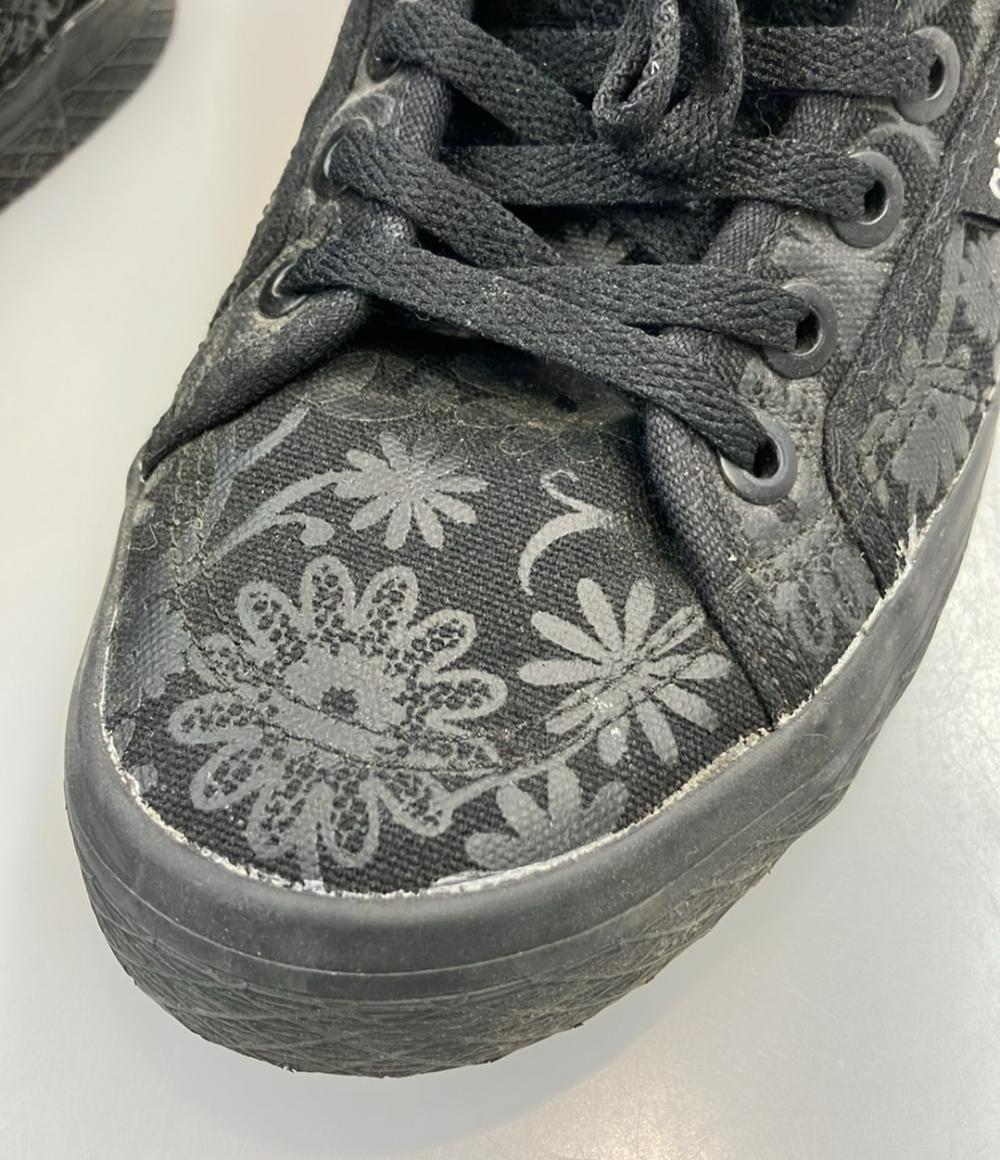 adidas ハイカットスニーカー インヒール 花柄 ADIHONEY M21877 レディース SIZE 23.5 (M) アディダス