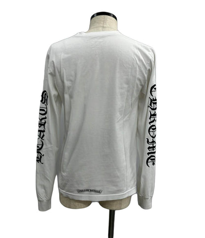 訳あり クロムハーツ 長袖Tシャツ 408129112 メンズ SIZE MEDIUM (M) CHROME HEARTS