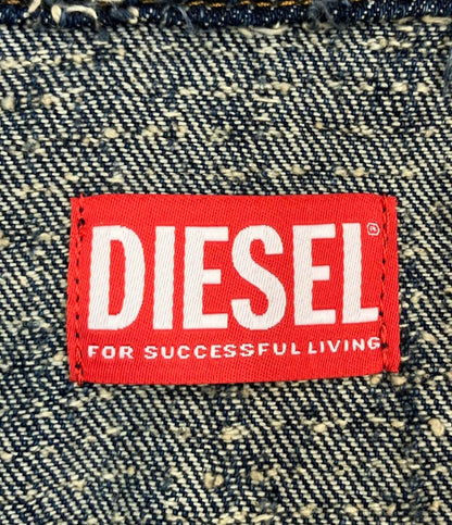DIESEL D-FLOW ハーフジップ ジャケット デニム メンズ SIZE S ディーゼル