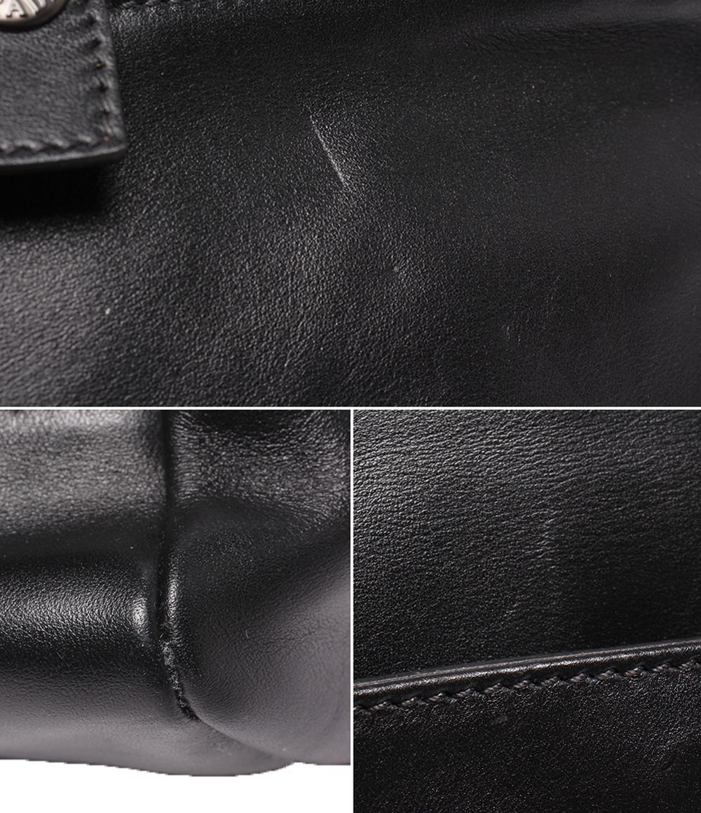 PRADA レザー ショルダーバッグ メッセンジャーバッグ 斜め掛け メンズ