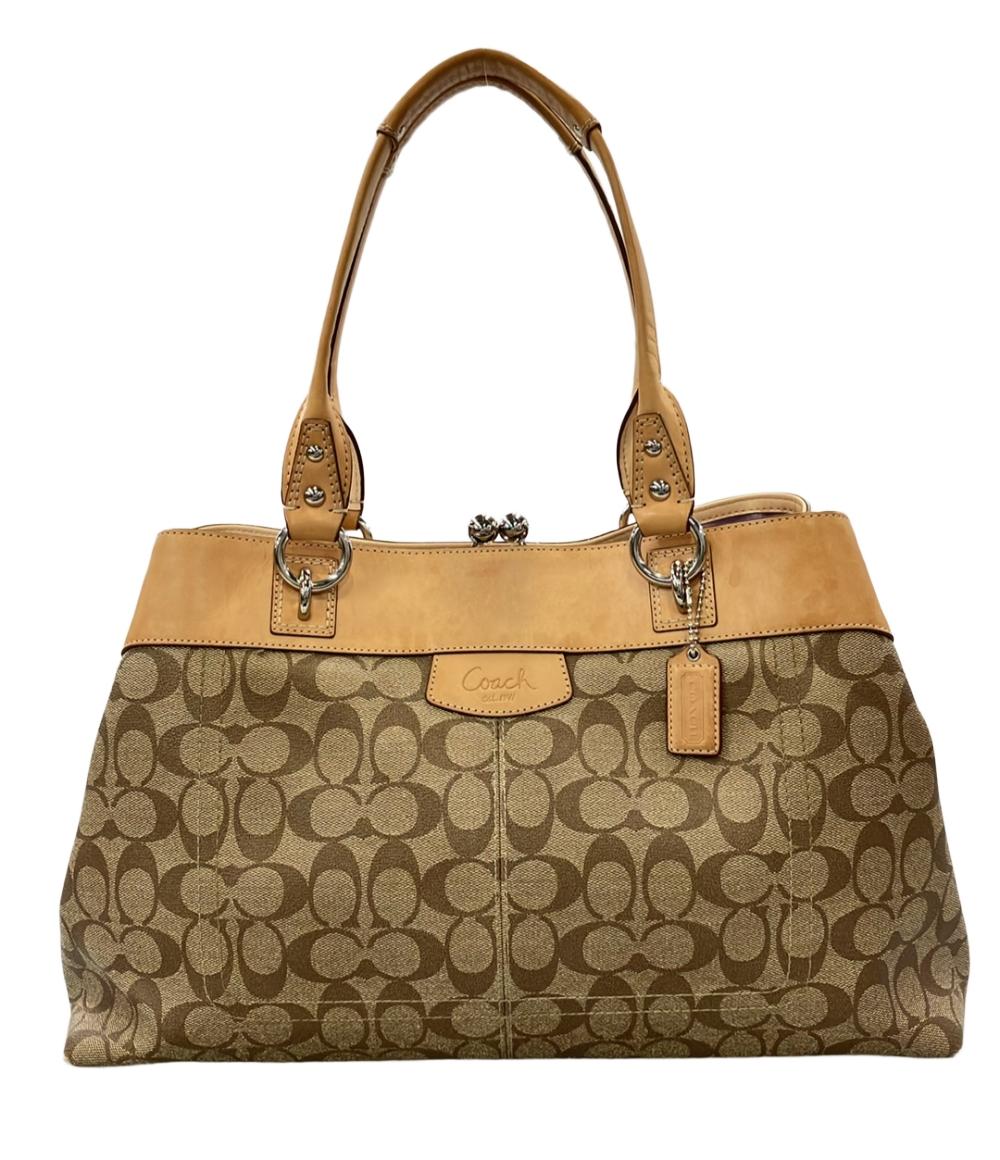 COACH トートバッグ ショルダーバッグ 肩掛け シグネチャー F15705 レディース コーチ