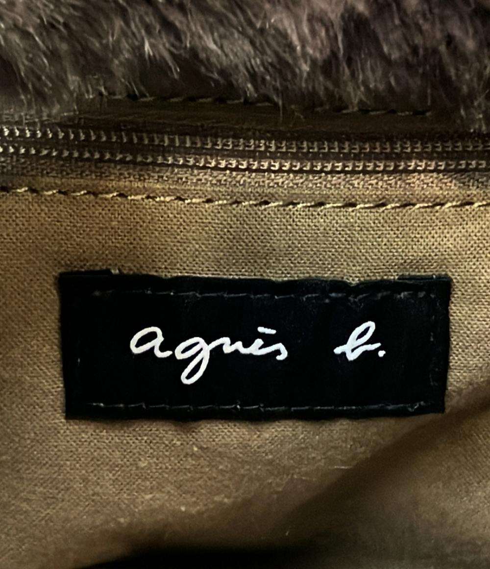 美品 agnes b. ショルダーバッグ 肩掛け レディース アニエスベー