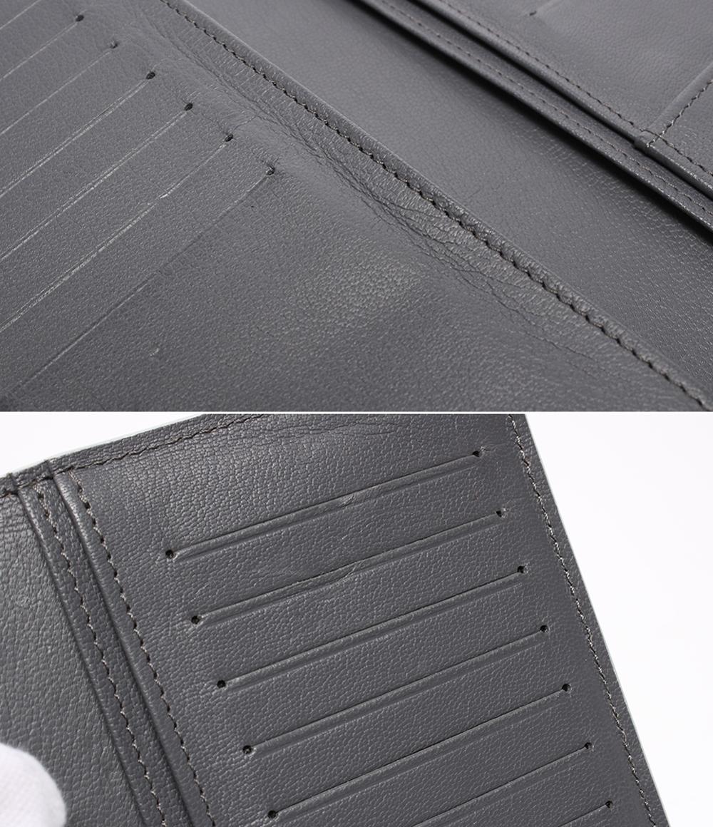 LOUIS VUITTON 二つ折り長財布 エキゾチックレザー クロコダイル