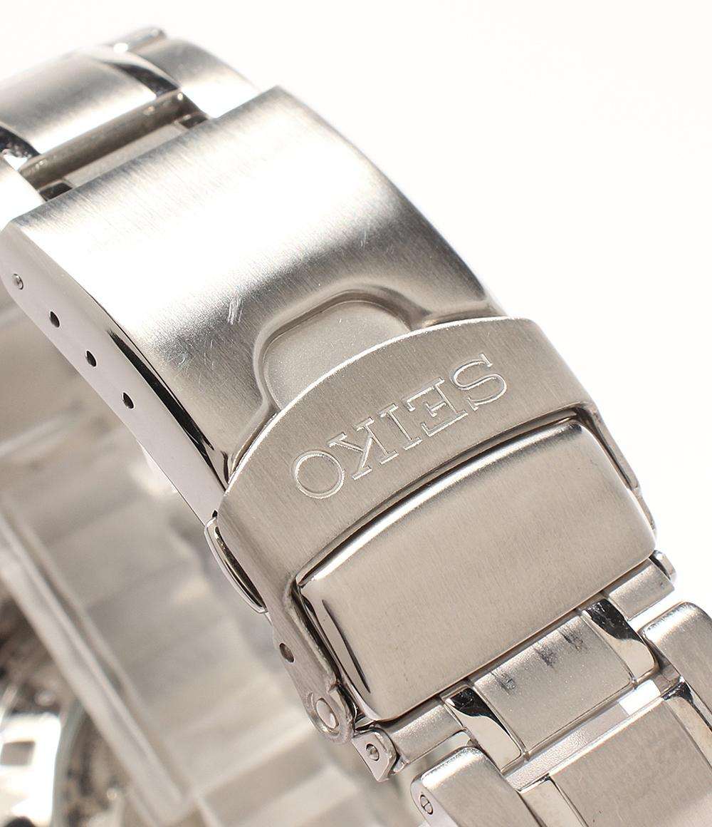 SEIKO 腕時計 自動巻き ブラック 4R36-05Z0 メンズ セイコー – Rehello