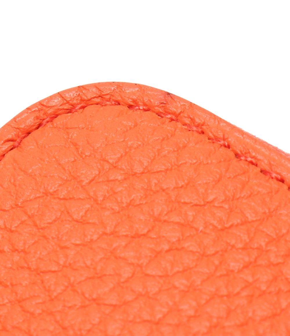 美品 HERMES ラウンドファスナー長財布 X刻印 シルバー金具 アザップロング クラシック レディース エルメス