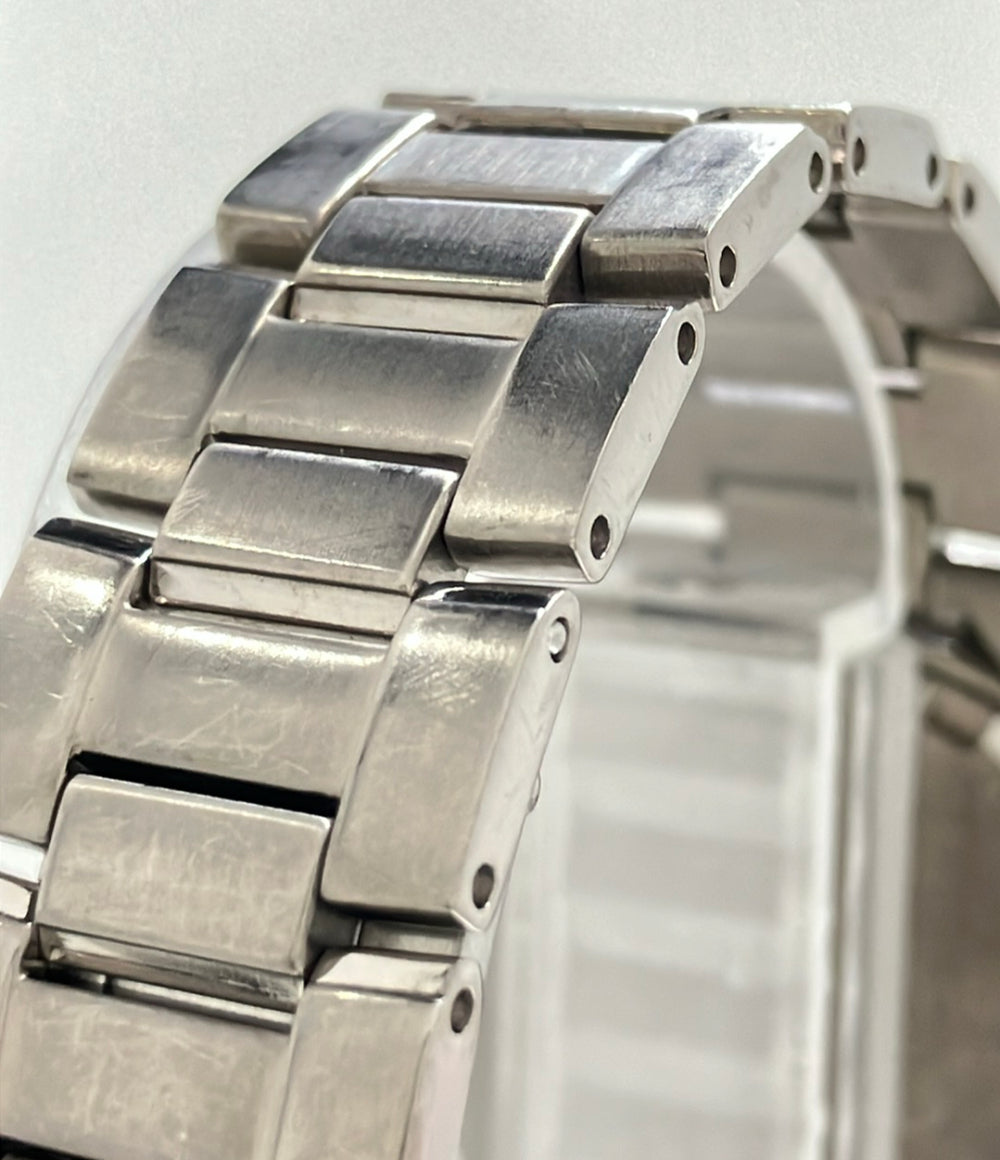 SEIKO 腕時計 ソーラー ブラック V145-0AX0 メンズ セイコー