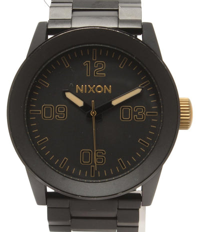 NIXON 腕時計 クオーツ ブラック 14H メンズ ニクソン