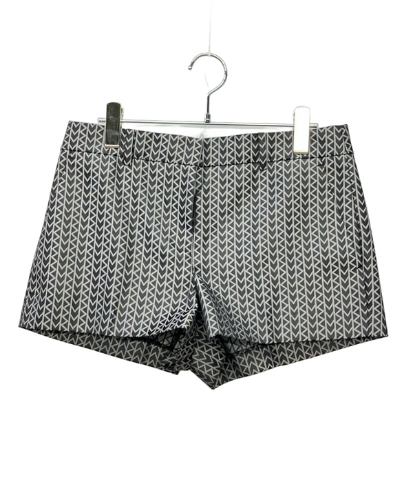 美品 MICHAEL KORS ショートパンツ MK2000 ロゴジャカード モノグラム タグ付き MT530QJHN8 レディース SIZE 2 (M) マイケルコース