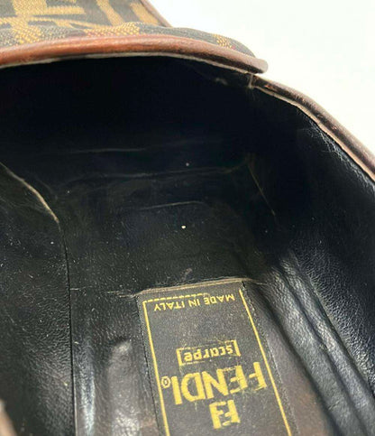FENDI ローファー ズッカ柄 レディース SIZE 38 1/2 (25.5cm) フェンディ