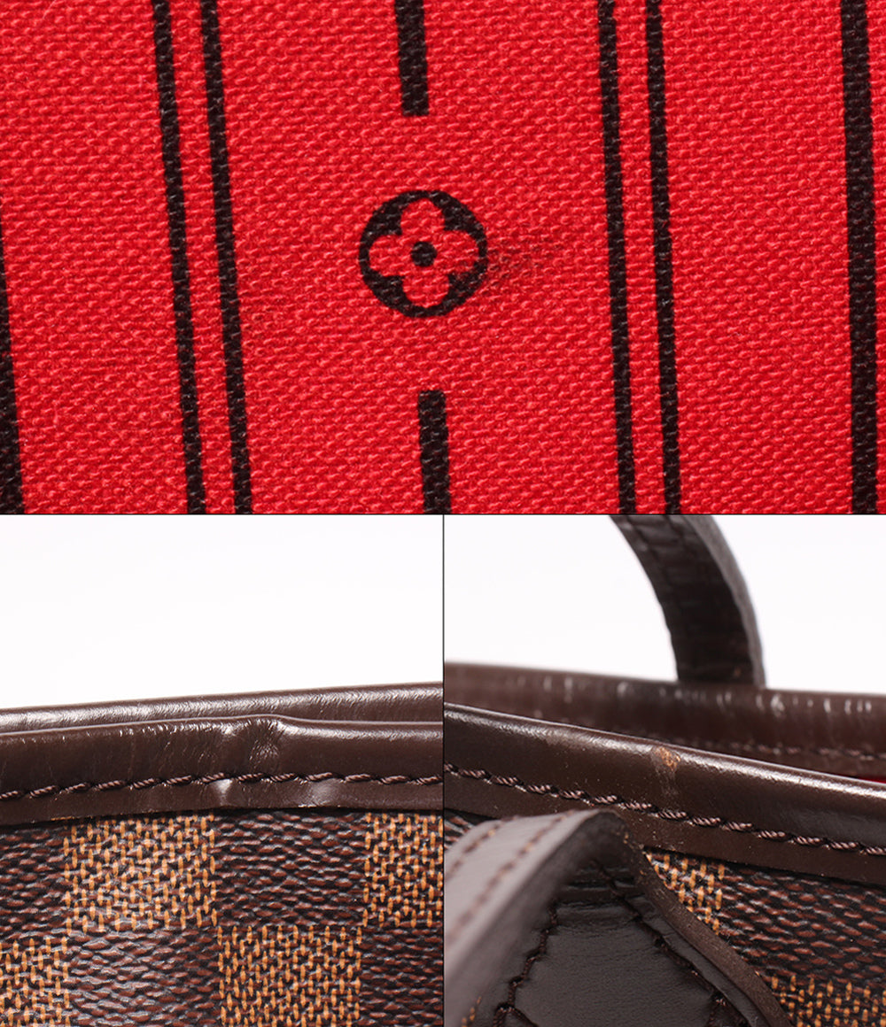 LOUIS VUITTON トートバッグ ショルダーバッグ 肩掛け ネヴァーフル MM ダミエ エベヌ N51105 レディース ルイ・ヴィトン
