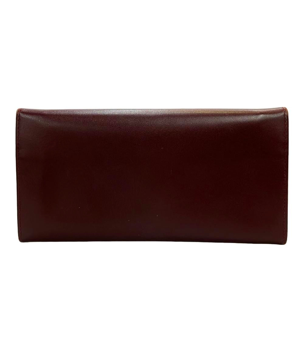 カルティエ 二つ折り長財布 レザー マストライン レディース Cartier