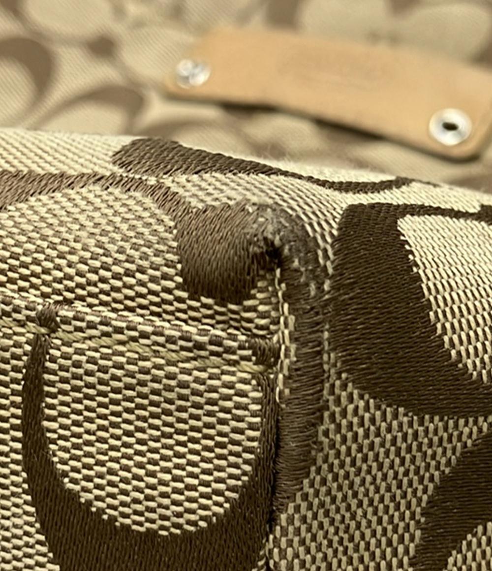 コーチ トートバッグ ショルダーバッグ 肩掛け シグネチャー F13077 レディース COACH