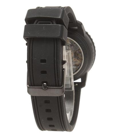 ブランパン スウォッチ 腕時計 OCEAN OF STORMS Fifty Fathoms 自動巻き ブラック SO35B400 レディース Blancpain Swatch