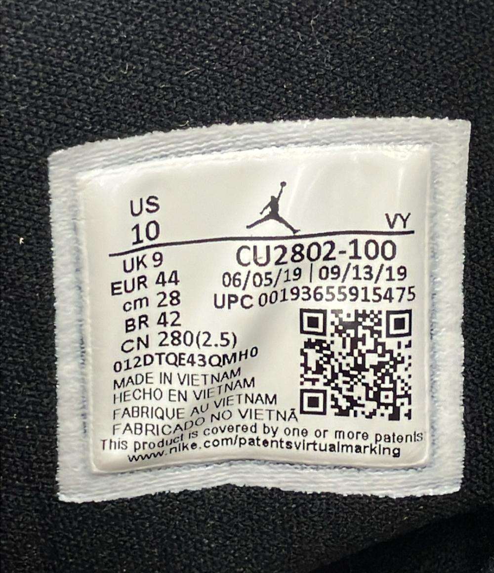 美品 Air Jordan FACETASM ハイカットスニーカー NIKE エアジョーダン 1 MID SE フィアレスAPLA CU2802-100 メンズ SIZE 28.0 (XL) エアジョーダン