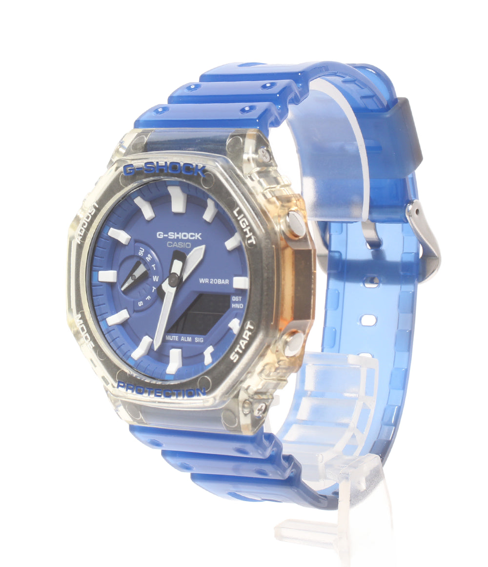 CASIO 腕時計 HIDDEN COAST（未知の海岸への探検） G-SHOCK クオーツ ブルー GA-2100HC メンズ カシオ