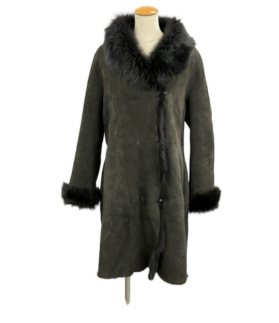 美品 メリオン ムートンコート レディース SIZE 13 (L) MERION