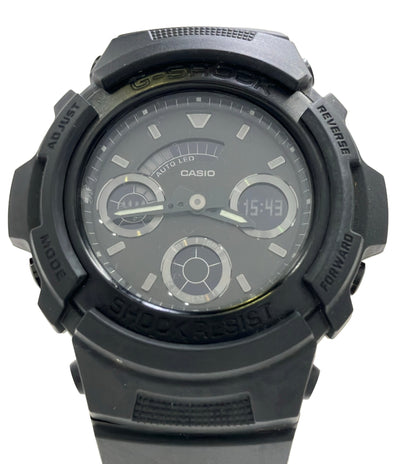 CASIO 腕時計 クオーツ ブラック AW-591BB メンズ カシオ