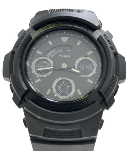 CASIO 腕時計 クオーツ ブラック AW-591BB メンズ カシオ
