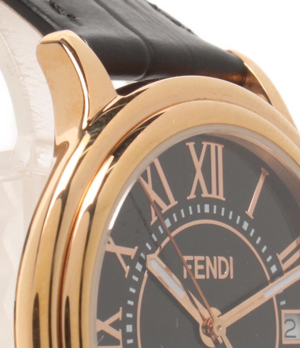 FENDI 腕時計 クラシコ クオーツ ブラック 25400L メンズ フェンディ
