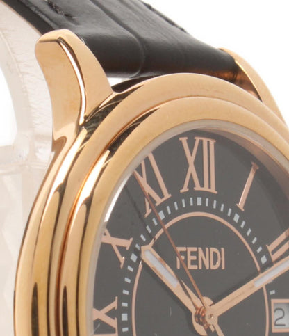 FENDI 腕時計 クラシコ クオーツ ブラック 25400L メンズ フェンディ