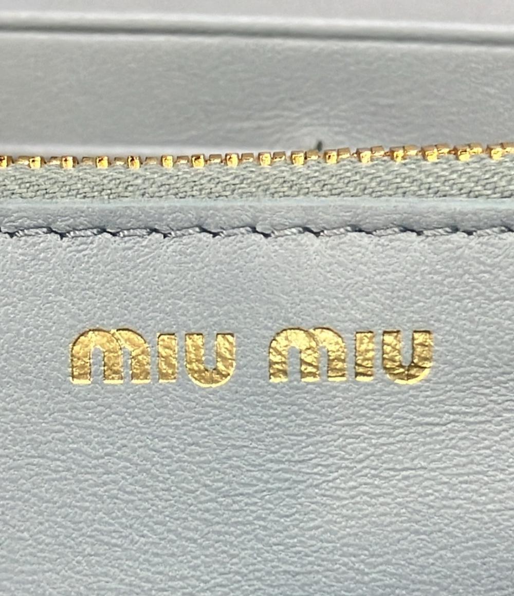 ミュウ ミュウ 長財布 レディース Miu Miu