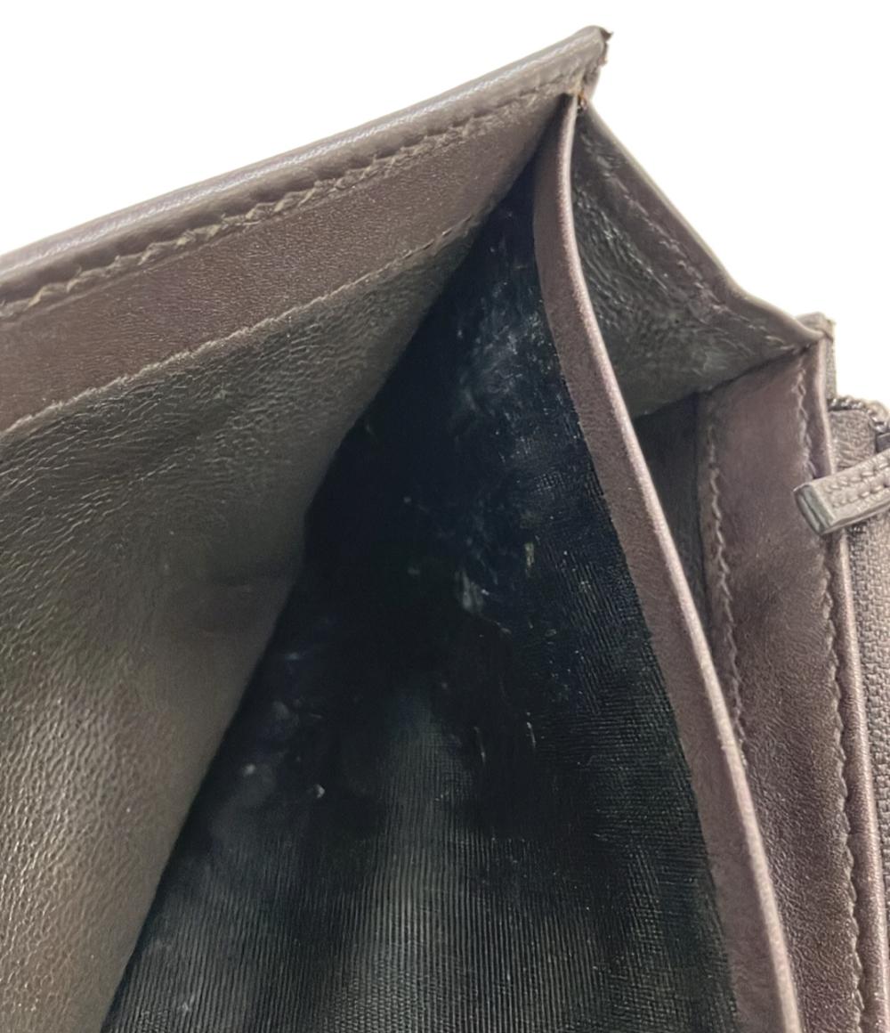 GUCCI 二つ折り長財布 インターロッキング グッチシマ 256998 2091 レディース グッチ