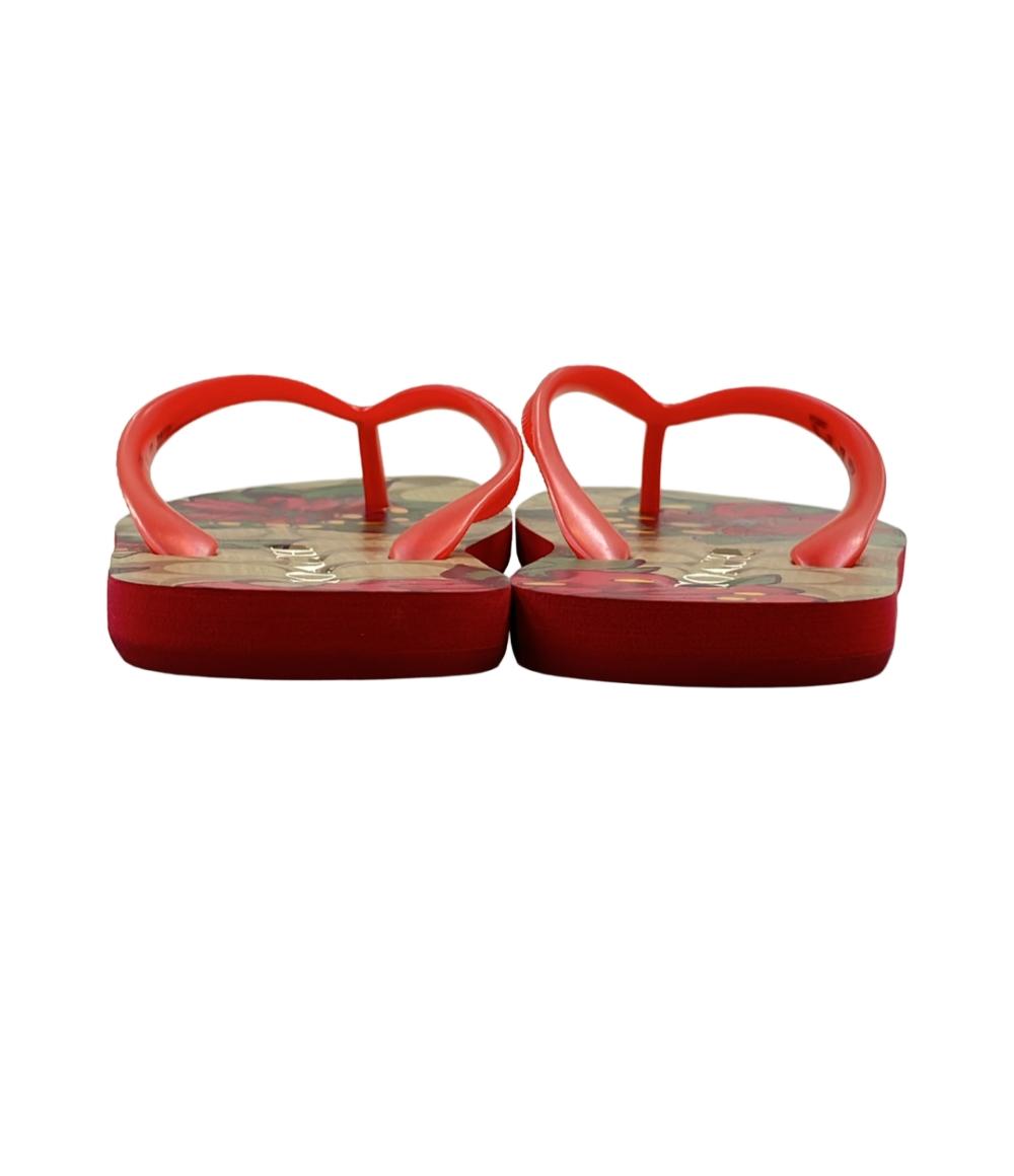 美品 COACH ビーチサンダル シグネチャー柄 レディース SIZE 5 B コーチ