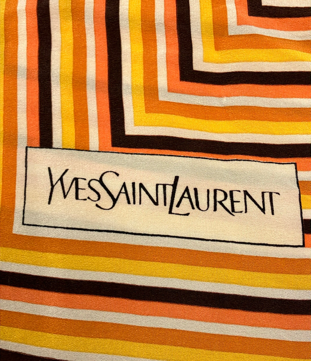 YVES SAINT LAURENT スカーフ シルク100% レディース イヴ・サンローラン