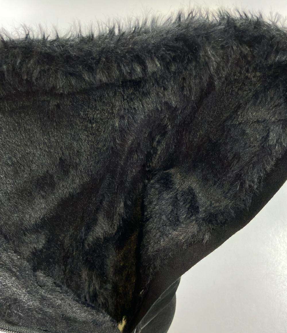 LANVIN en Bleu インヒールロングブーツ スエード レディース SIZE 23.0 (M) ランバンオンブルー