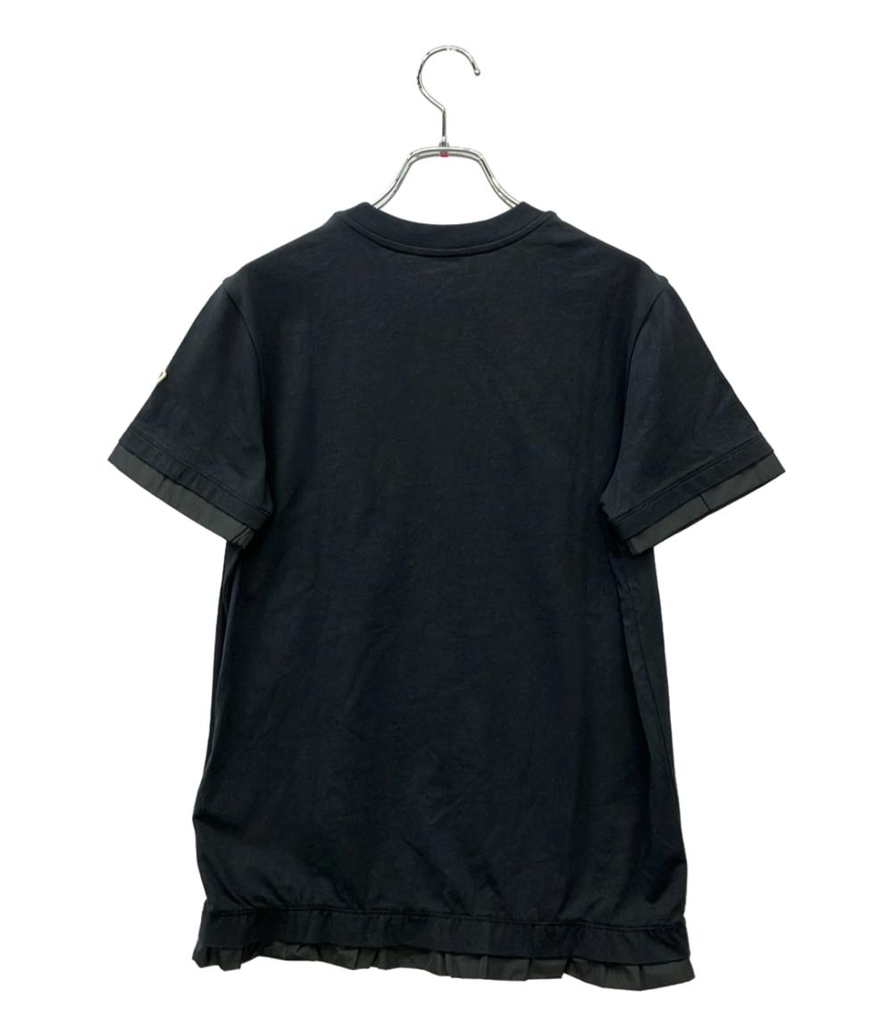 MONCLER 裾フリル半袖Tシャツ レディース SIZE XS モンクレール
