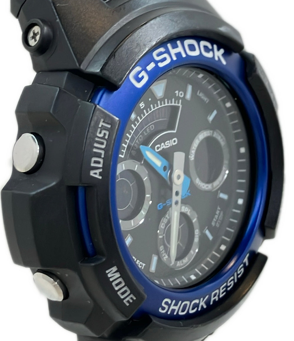 CASIO 腕時計 G-SHOCK クオーツ ブラック AW-591 メンズ カシオ