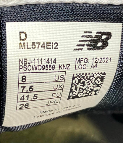 訳あり ニューバランス ローカットスニーカー ML574EI2 メンズ SIZE 26.0 (M) NEW BALANCE