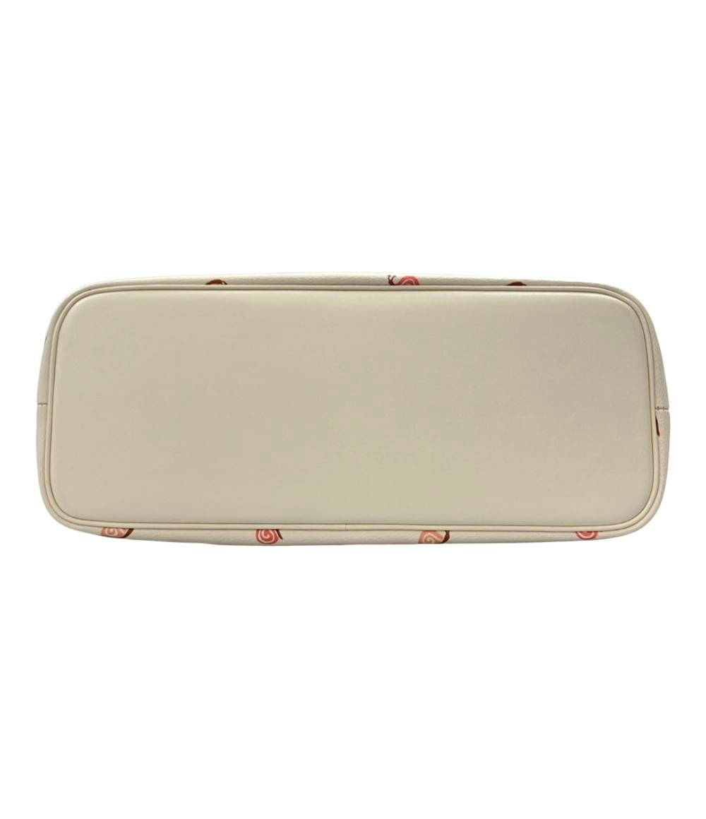 美品 COACH ショルダーバッグ 肩掛け Gallery Tote Bag Snail Print ギャラリー トートバッグ かたつむり CV268 レディース コーチ