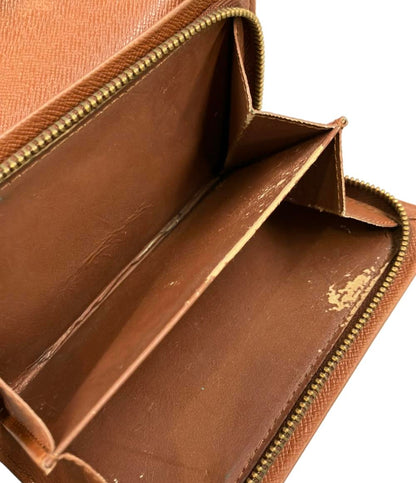 訳あり LOUIS VUITTON 二つ折り財布 ポルト モネ ビエ トレゾール モノグラム M61730 レディース ルイ・ヴィトン