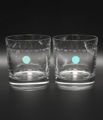 美品 Tiffany & Co. グラス タンブラー 2点セット ペア スウィング OF ティファニー