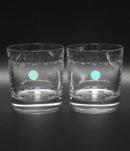 美品 Tiffany & Co. グラス タンブラー 2点セット ペア スウィング OF ティファニー