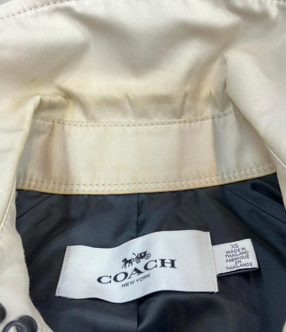 コーチ ショートトレンチコート メンズ COACH