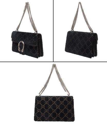 グッチ チェーンショルダーバッグ ハンドバッグ 肩掛け ディオニュソス GGベルベット 400249 520981 レディース GUCCI