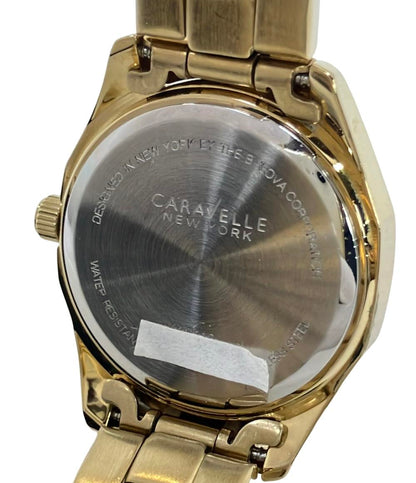 美品 CARAVELLE 腕時計 クオーツ 44M110 レディース カラベレ