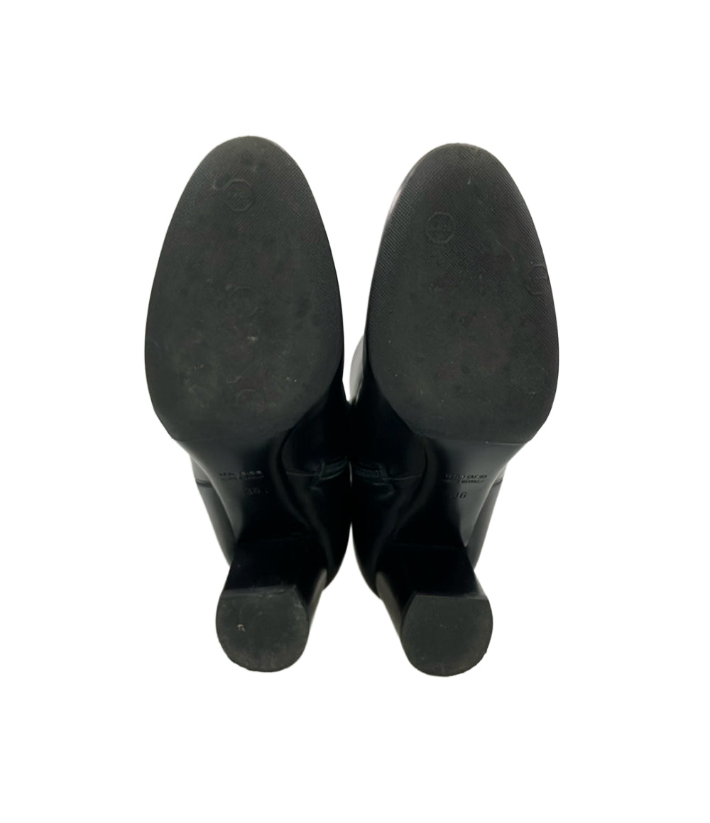 MICHEL VIVIEN ショートブーツ サイドジップ レディース SIZE 36 (23cm