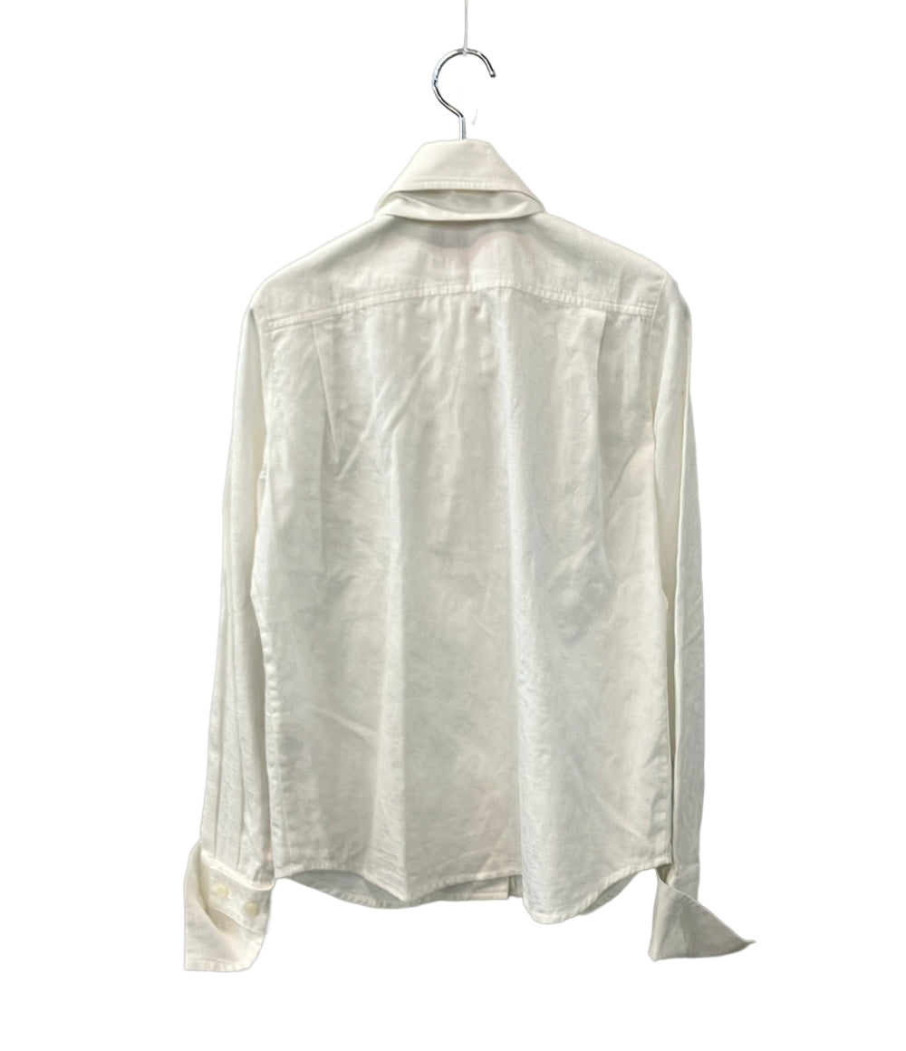 Vivienne Westwood Red Label 長袖シャツ ジャカード ボウタイ ボタン 17-12-831002 レディース SIZE M ヴィヴィアンウエストウッド レッドレーベル