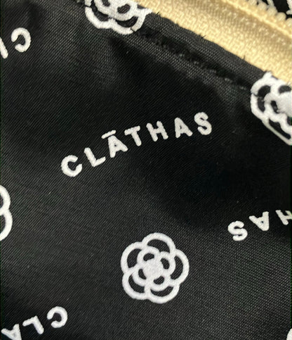 CLATHAS 2way ハンドバッグ ショルダーバッグ 斜め掛け ストライプ柄 レディース クレイサス